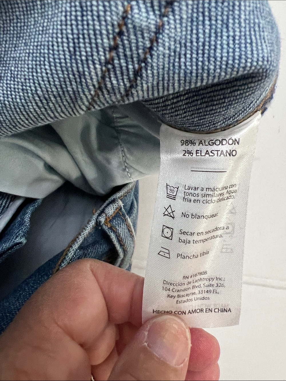LANHTROPY ambar denim Barrel pant jeans in washed indigo Size Medium - Picture 13 of 16